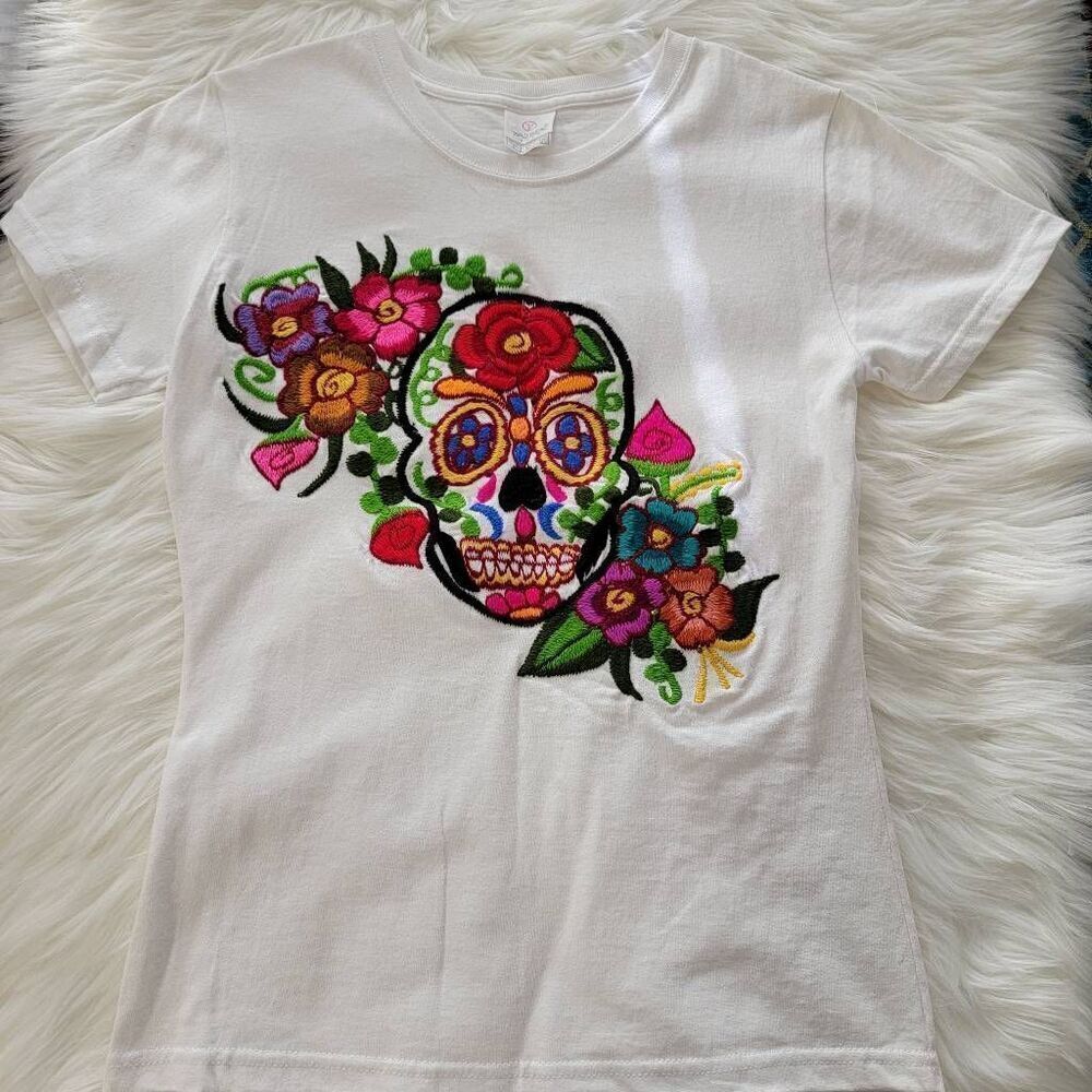 Mexican Calaverita T-Shirt for Woman